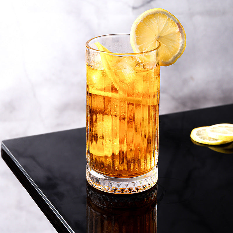 Bar exclusive classic glasses, wine glasses, crystal vintage glasses, spirits, striped glasses, whiskey glasses, barware