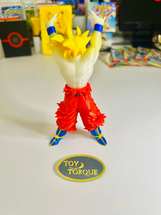 Goku  - Glow in the Dark - Spirit Bomb Pose - 6"- Dragonball Z