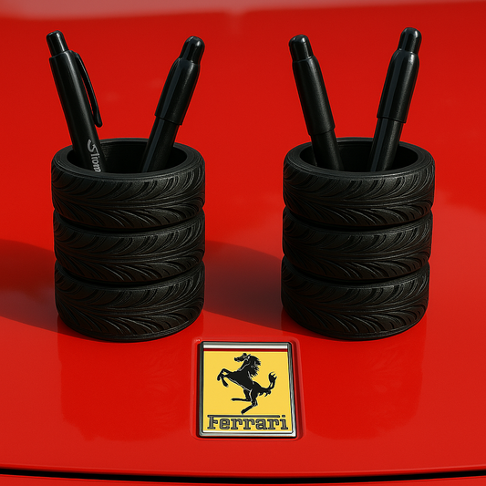 Tire Pencil holder for desk or workshop