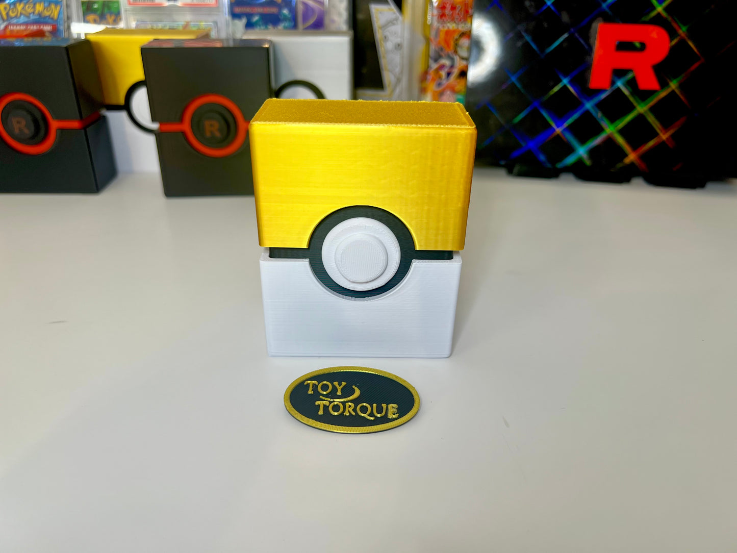 🎒 Trainer Vault Series🎒 – Custom Pokeball Deck Boxes !!1 in 10 Wins!!