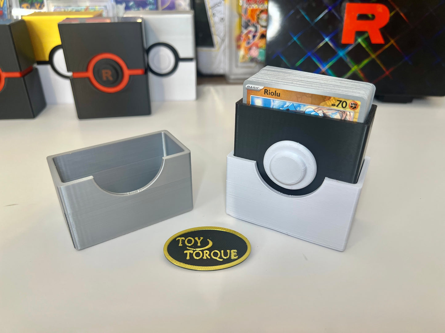 🎒 Trainer Vault Series🎒 – Custom Pokeball Deck Boxes !!1 in 10 Wins!!