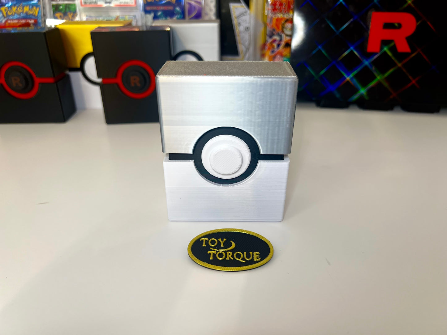 🎒 Trainer Vault Series🎒 – Custom Pokeball Deck Boxes !!1 in 10 Wins!!