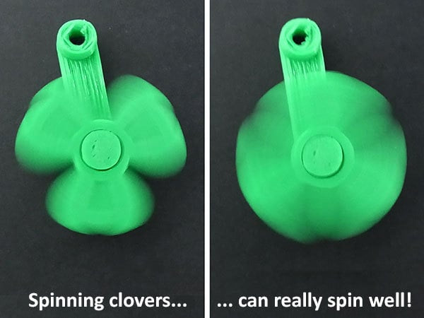 Clover Spinner - St. Patrick’s Day