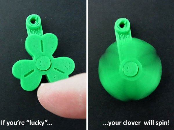 Clover Spinner - St. Patrick’s Day