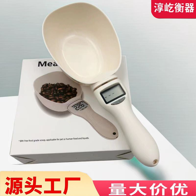 Chunyi Household Pet Dog Food Scale 800g Handle Spoon Scale Large Spoon Nutrition Scale Mini Supplementary Food Dog Food Scale