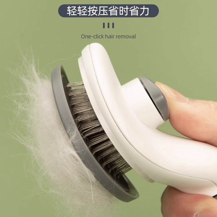 Cat comb to puff hair comb brush dog dog hair removal pet artifact clean up long-haired special pet cat supplies