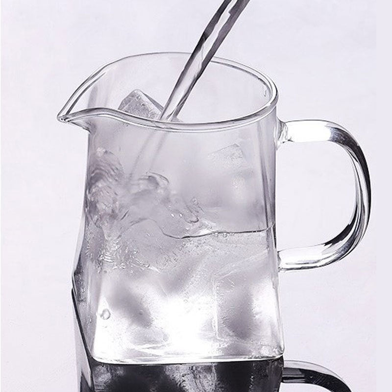 Full set glass teapot high borosilicate fair kettle stainless steel teapot with strainer high temperature glass teapot wholesale