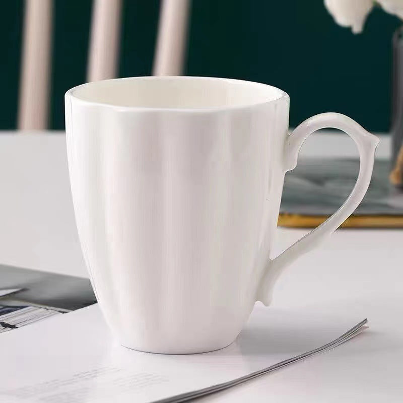 Foreign trade export ceramic coffee milk mug office drinking cup business advertising gift creative bone china mug