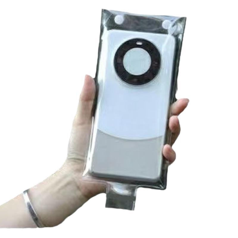 The new high-permeability mobile phone waterproof bag for food delivery riders can be rechargeable and touch-screen rainproof bag for riding level 8