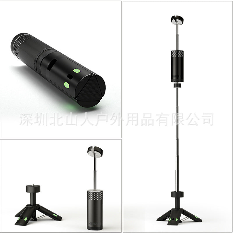 Outdoor Telescopic Lamp Multi-function Flashlight Ultra-long Endurance Car Camping Lamp Camp Lamp Portable New Product