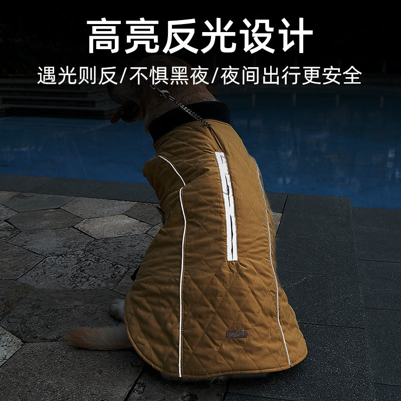 New Outdoor Warm Clothing For Dogs Warm Pet Clothes Autumn And Winter
