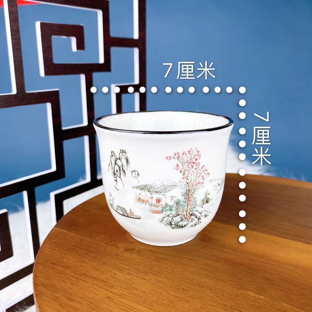 Household ceramic kettle high temperature resistant size capacity filter ceramic kettle boiling water cold water kettle single pot explosion-proof tea kettle