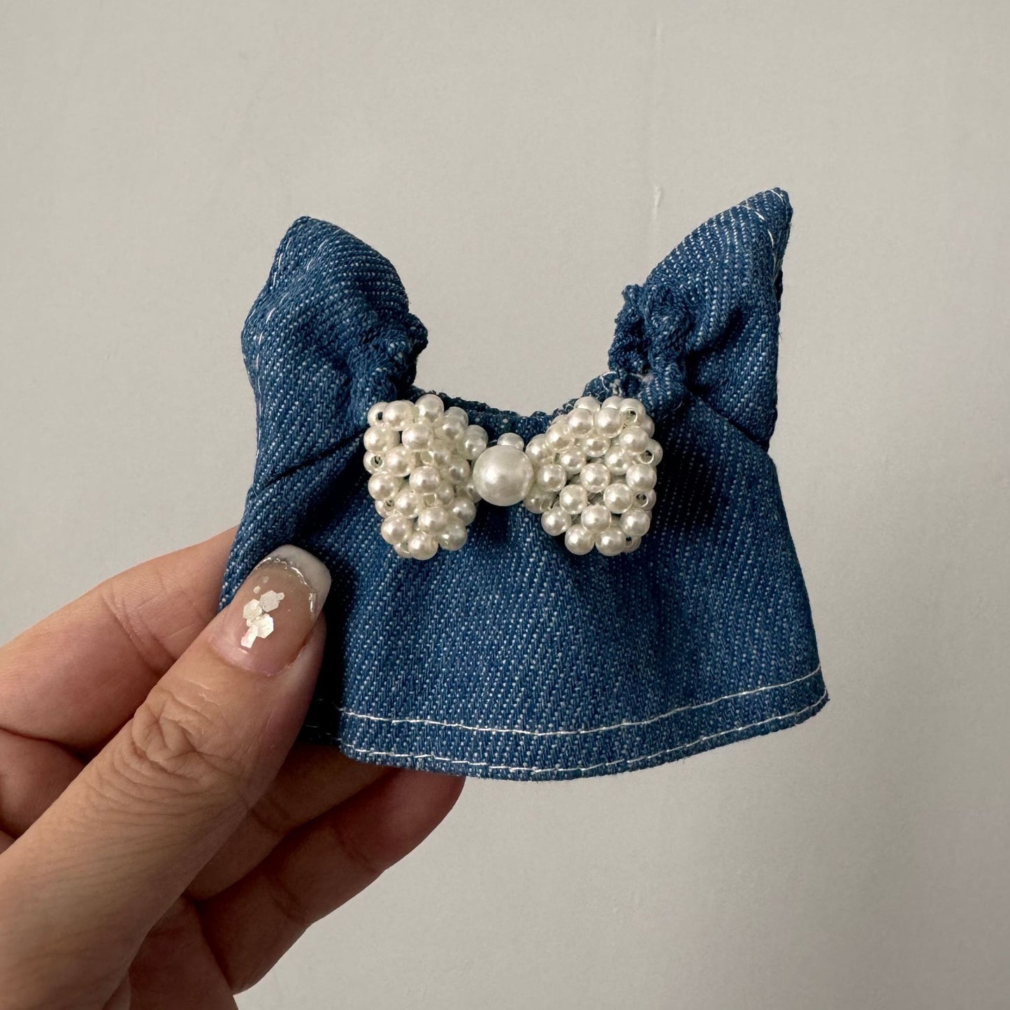 Rabu cloth doll skirt manufacturing, bear toys, sweatshirt accessories, doll costumes, skirts printed with LOGO
