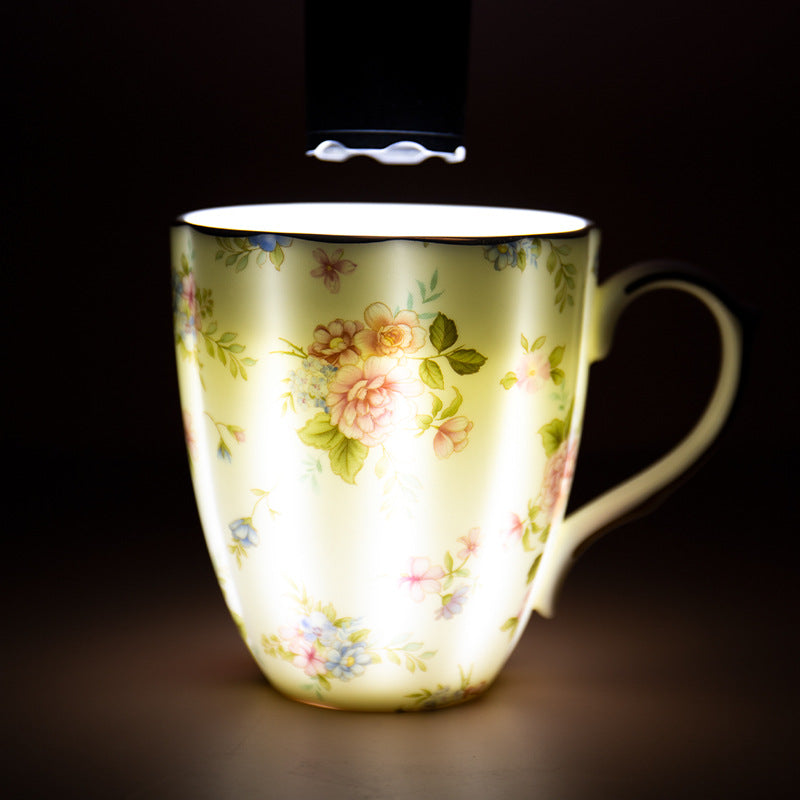 Foreign trade export ceramic coffee milk mug office drinking cup business advertising gift creative bone china mug