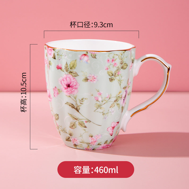 Foreign trade export ceramic coffee milk mug office drinking cup business advertising gift creative bone china mug