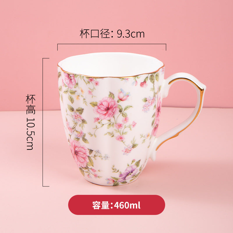 Foreign trade export ceramic coffee milk mug office drinking cup business advertising gift creative bone china mug
