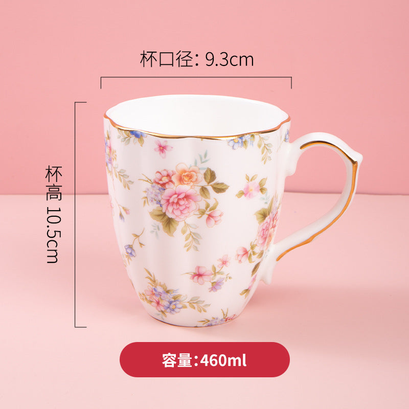 Foreign trade export ceramic coffee milk mug office drinking cup business advertising gift creative bone china mug