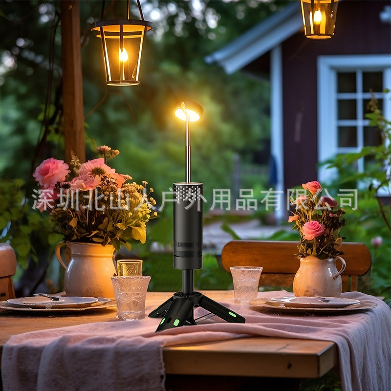 Outdoor Telescopic Lamp Multi-function Flashlight Ultra-long Endurance Car Camping Lamp Camp Lamp Portable New Product