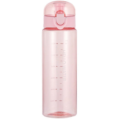 Student Plastic Cup Logo Advertising Large Capacity Student Sports High Color Value Cup Printing Gift