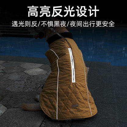 New Outdoor Warm Clothing For Dogs Warm Pet Clothes Autumn And Winter