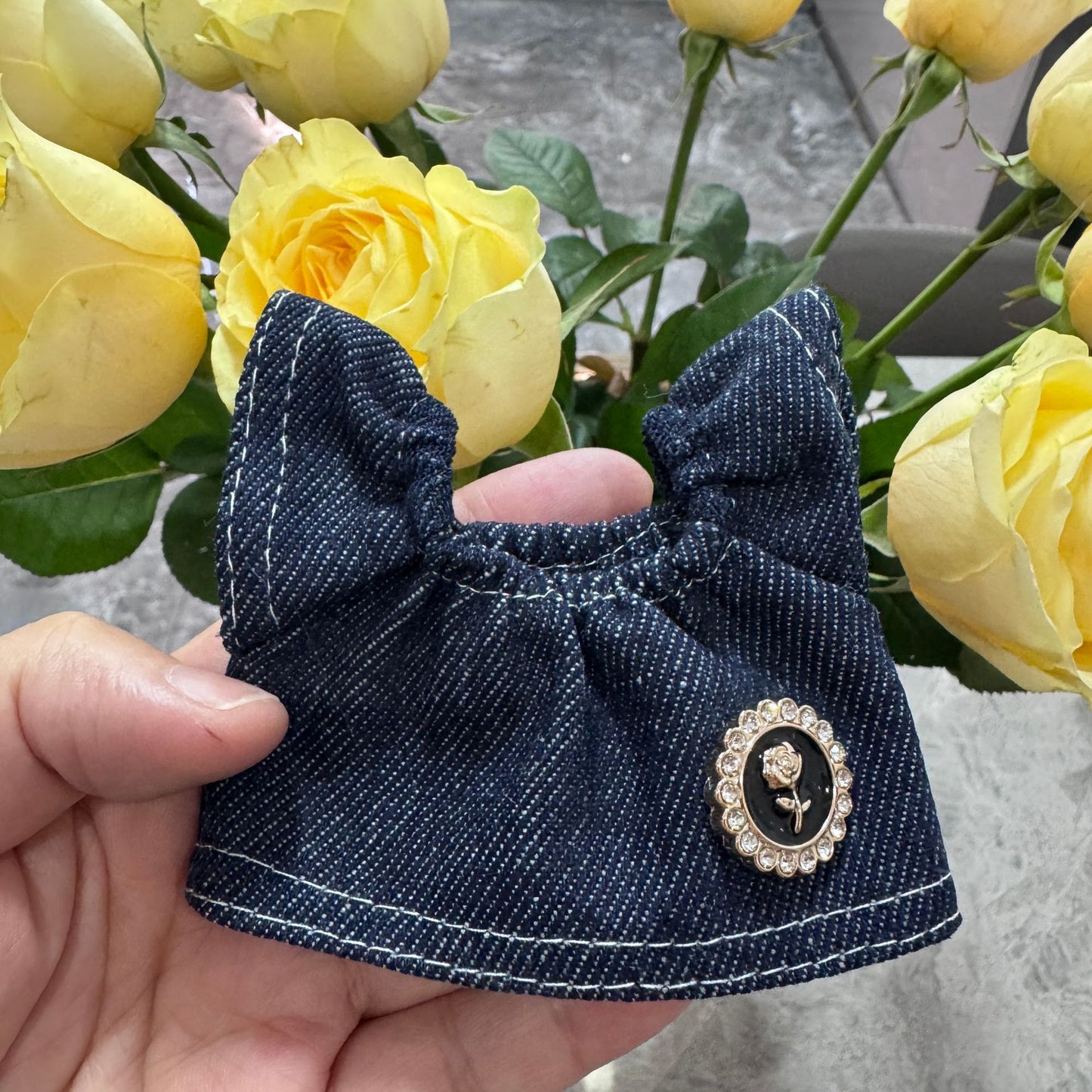 Rabu cloth doll skirt manufacturing, bear toys, sweatshirt accessories, doll costumes, skirts printed with LOGO