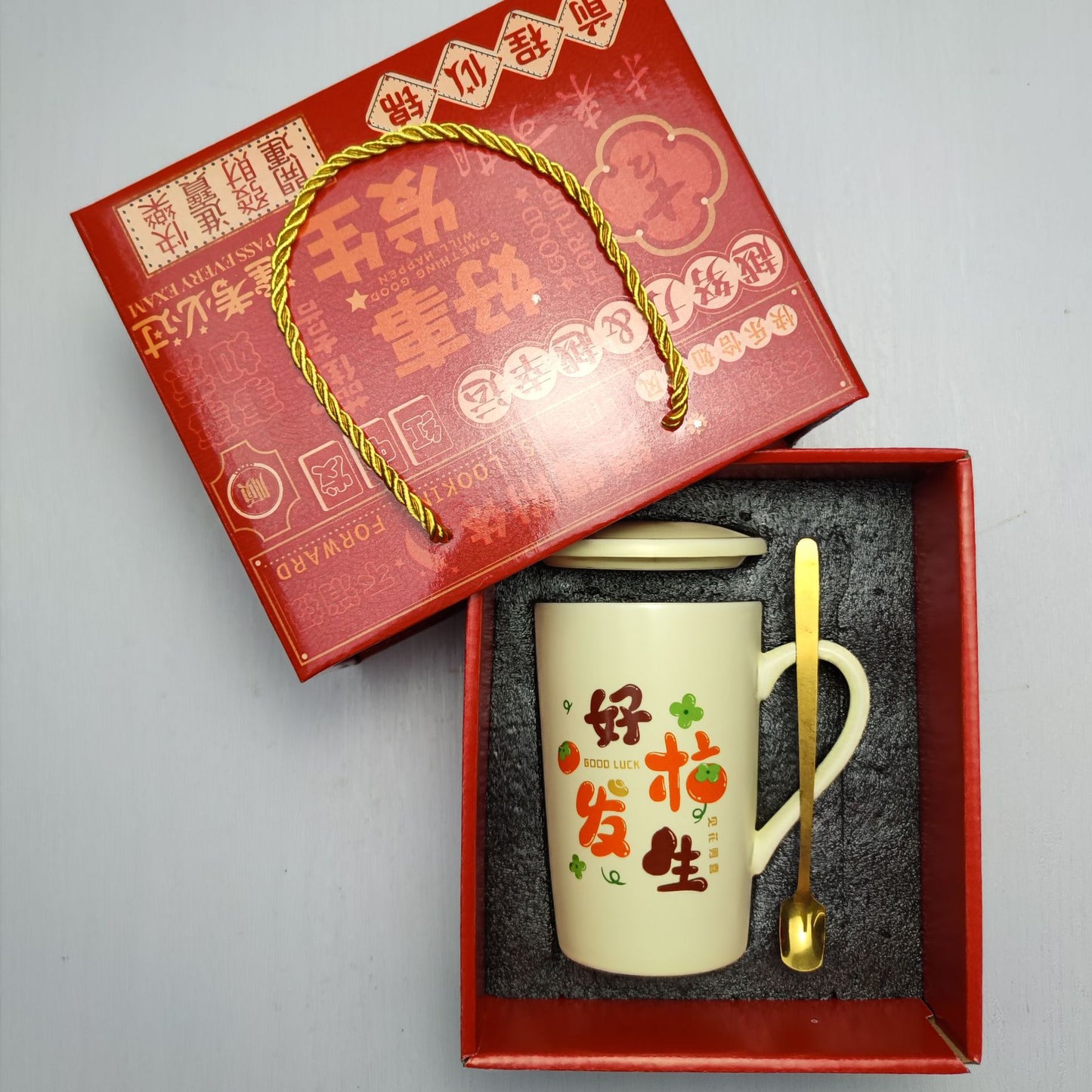Souvenirs, ceramic pair cup set, wedding return gift, full moon gift, opening gift, business couple cup can be printed with logo
