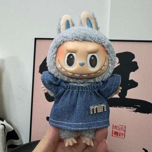 Rabu cloth doll skirt manufacturing, bear toys, sweatshirt accessories, doll costumes, skirts printed with LOGO