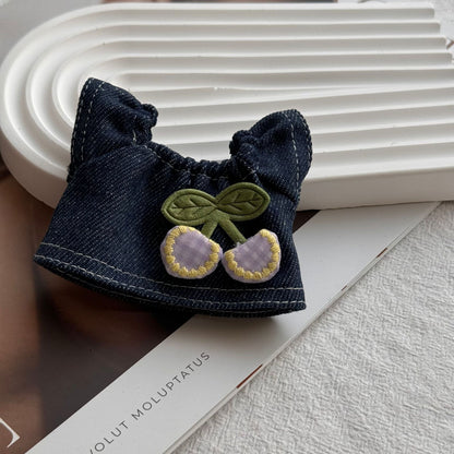 Rabu cloth doll skirt manufacturing, bear toys, sweatshirt accessories, doll costumes, skirts printed with LOGO