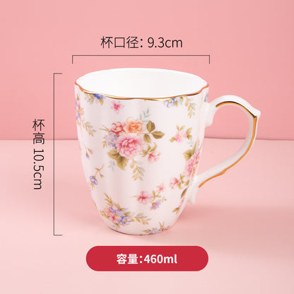 Foreign trade export ceramic coffee milk mug office drinking cup business advertising gift creative bone china mug